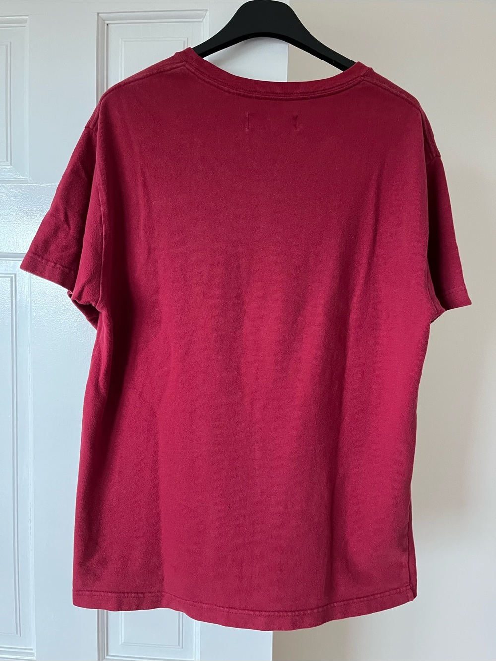 Kith Solid Raspberry Logo Tee - Picture 4 of 5